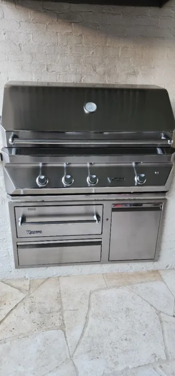BBQ grill after professional cleaning