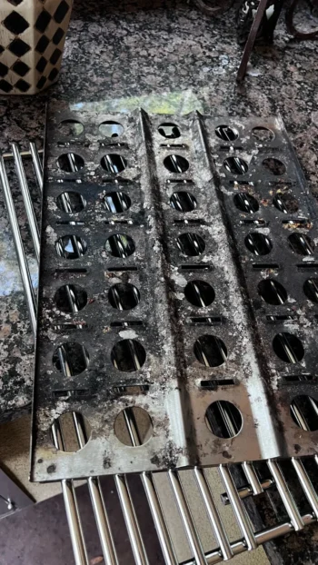 Grill grates and burners cleaned in Dallas-Fort Worth
