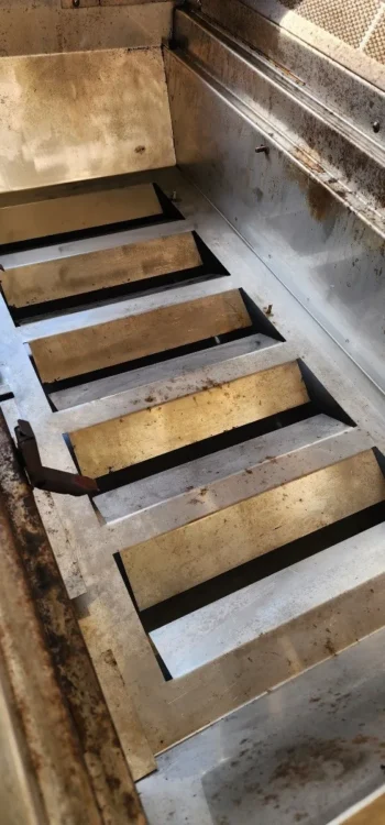 Restored BBQ grill after a professional deep clean